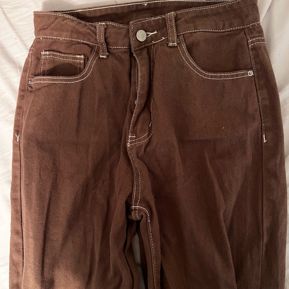 Brown jeans